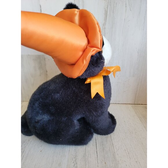 Carlton cards AS IS which‎ is cat Halloween black accessory prop - Picture 9 of 11